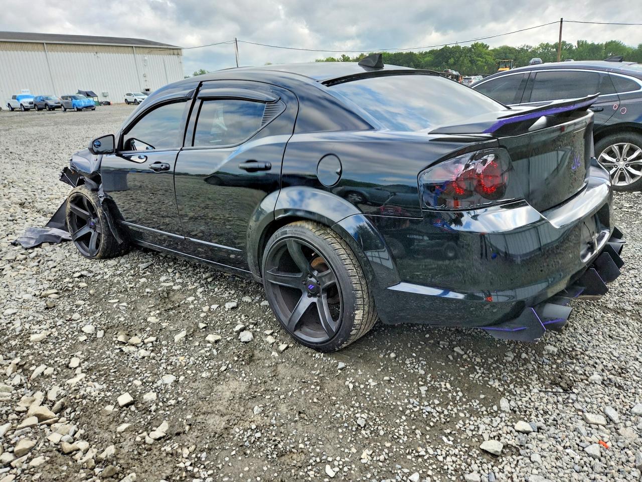 2013 Dodge Avenger Sxt Black vin: 1C3CDZCG6DN740986