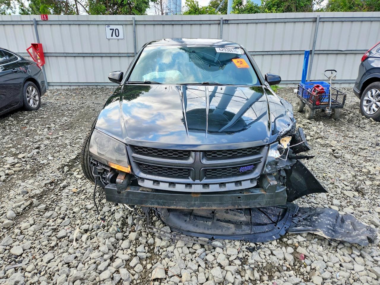 2013 Dodge Avenger Sxt Black vin: 1C3CDZCG6DN740986