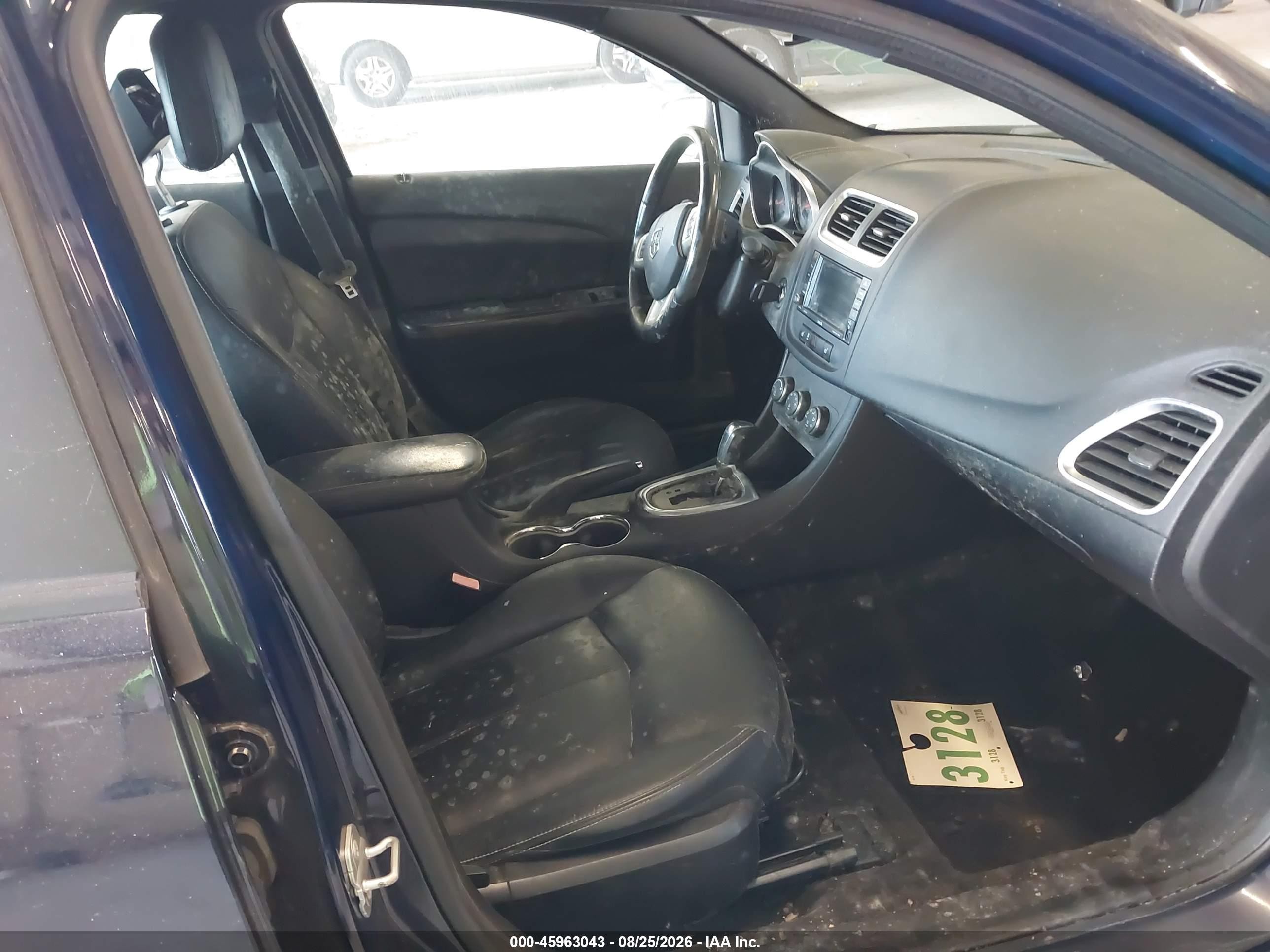 2014 Dodge Avenger Sxt Black vin: 1C3CDZCG6EN193512