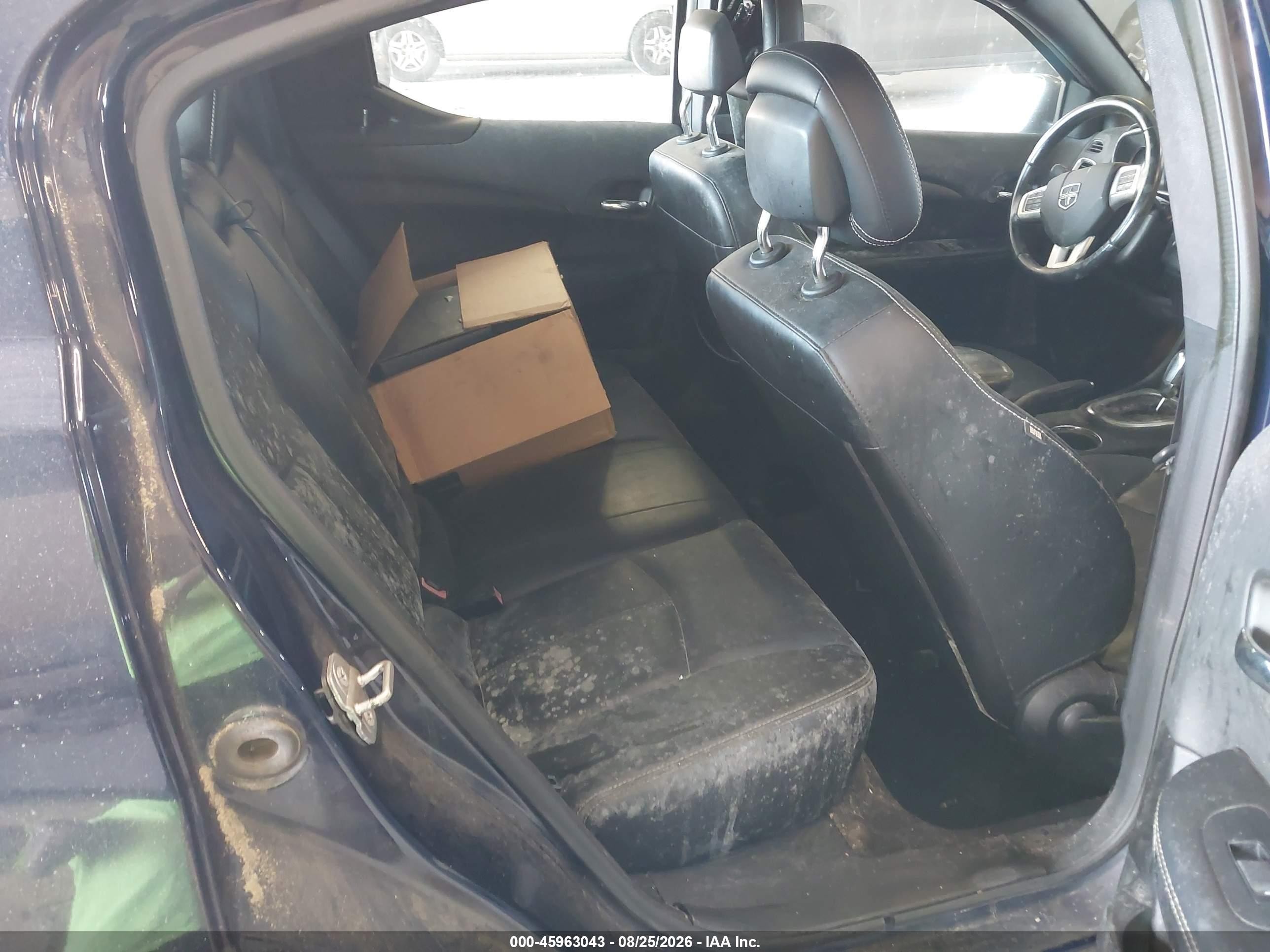 2014 Dodge Avenger Sxt Black vin: 1C3CDZCG6EN193512