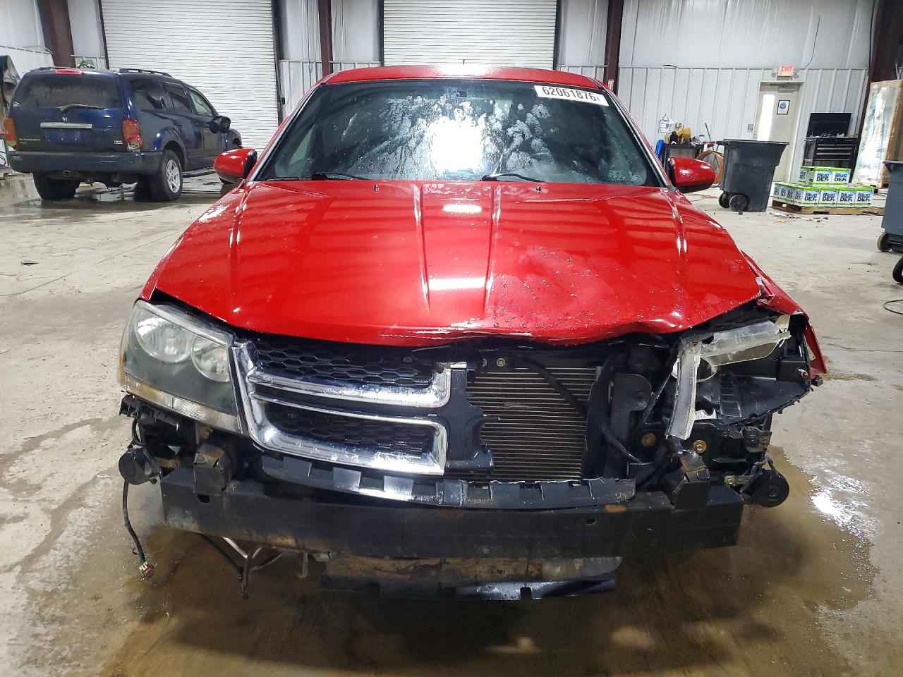 2013 Dodge Avenger Sxt Red vin: 1C3CDZCG8DN508812