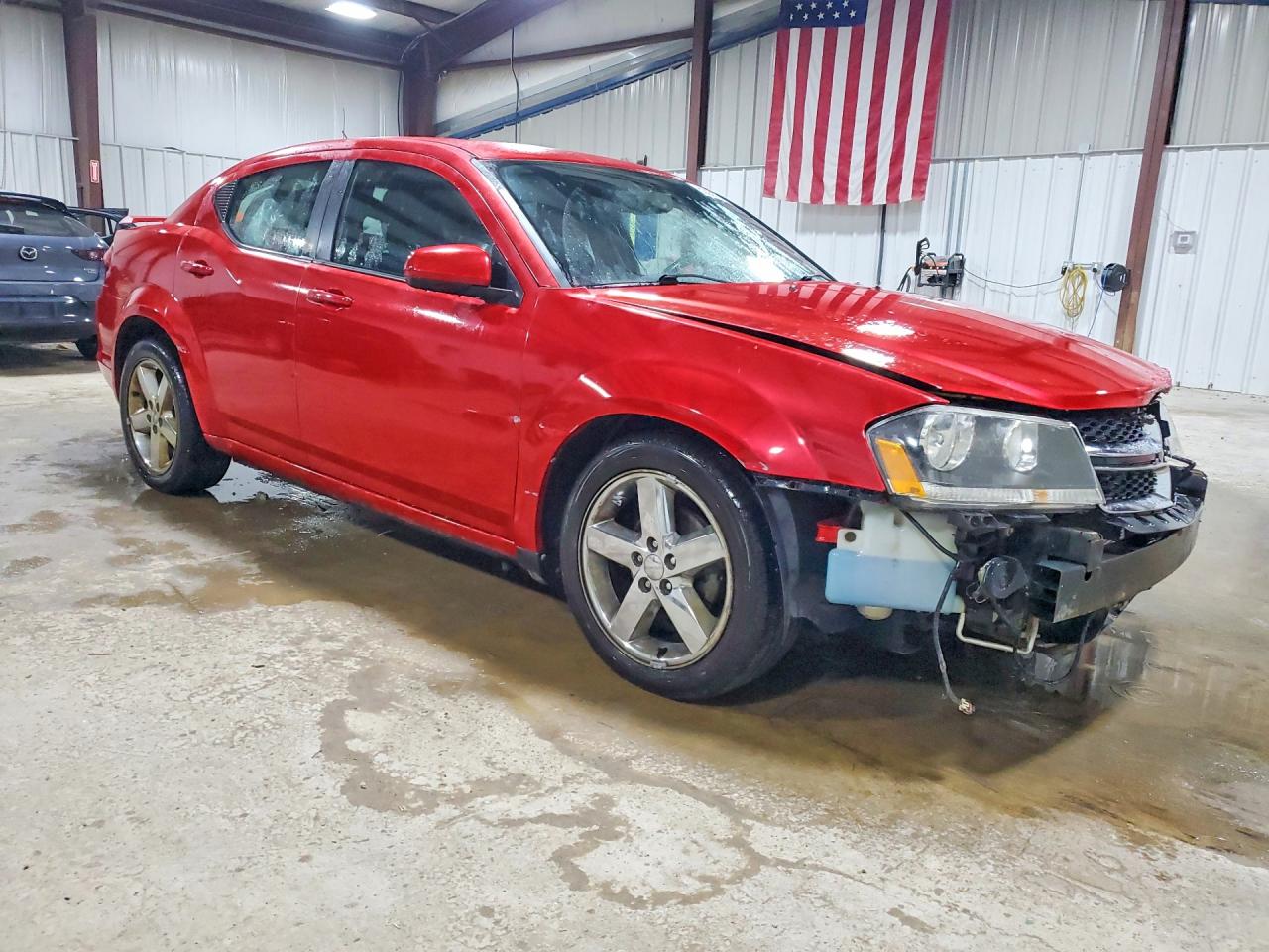 2013 Dodge Avenger Sxt Red vin: 1C3CDZCG8DN508812