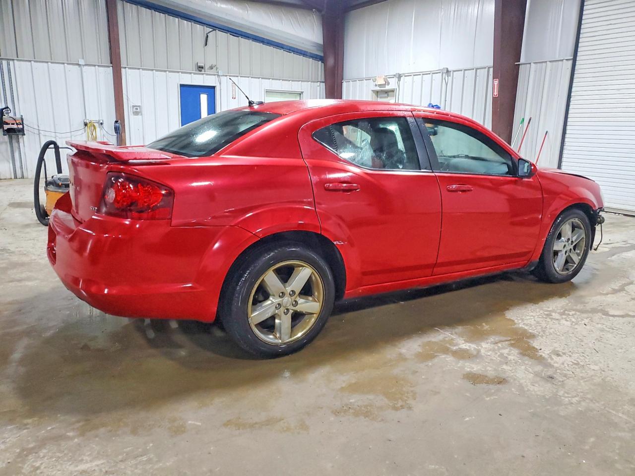 2013 Dodge Avenger Sxt Red vin: 1C3CDZCG8DN508812