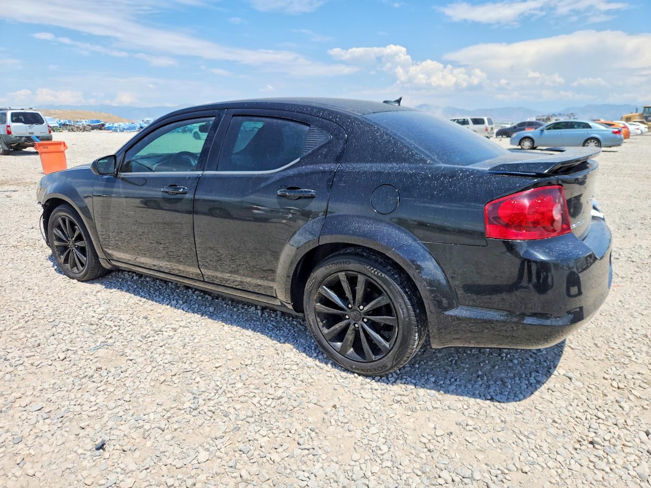 2014 Dodge Avenger Sxt Black vin: 1C3CDZCG8EN184441
