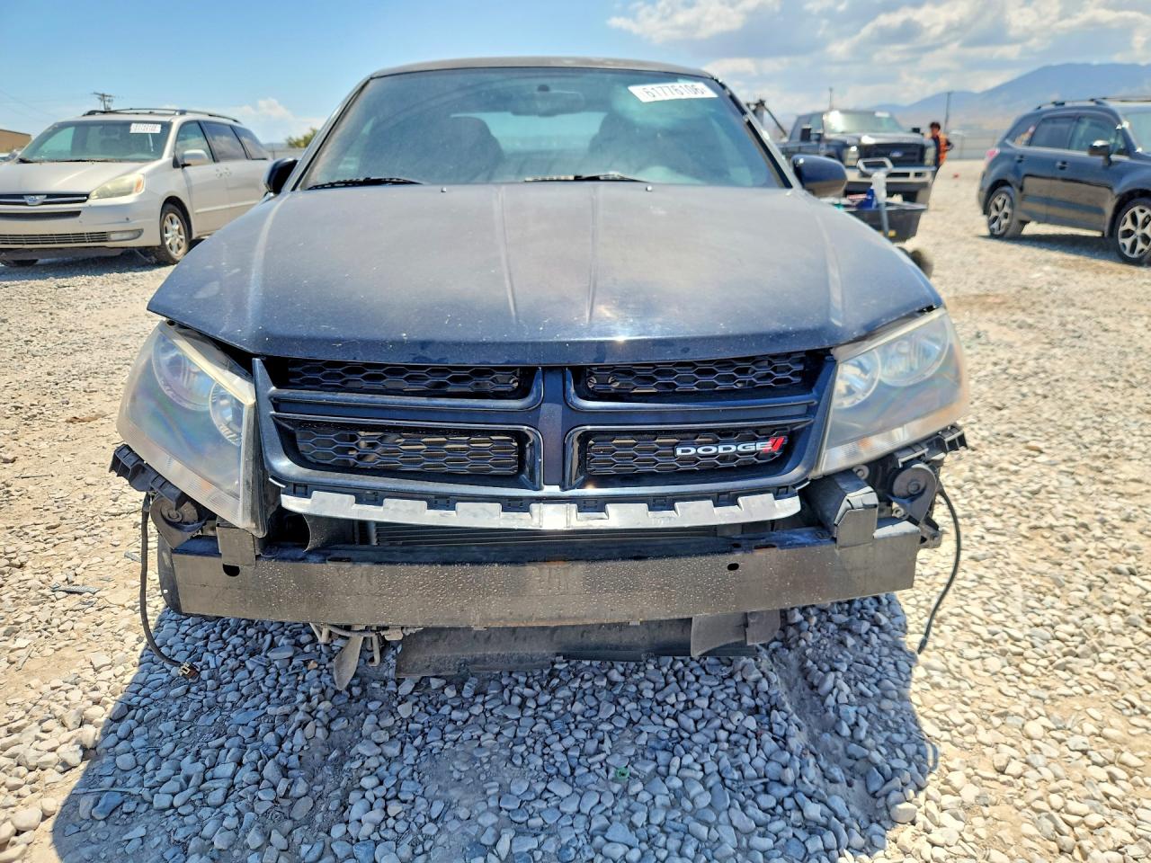 2014 Dodge Avenger Sxt Black vin: 1C3CDZCG8EN184441