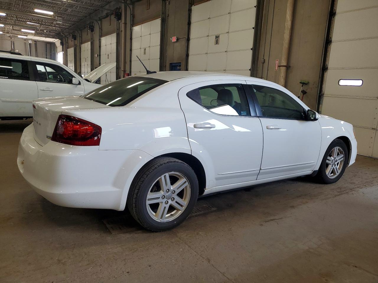 2013 Dodge Avenger Sxt Белый vin: 1C3CDZCG9DN740691