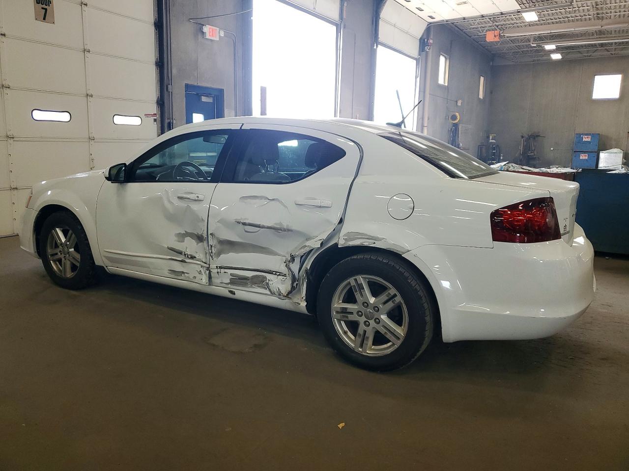 2013 Dodge Avenger Sxt Белый vin: 1C3CDZCG9DN740691