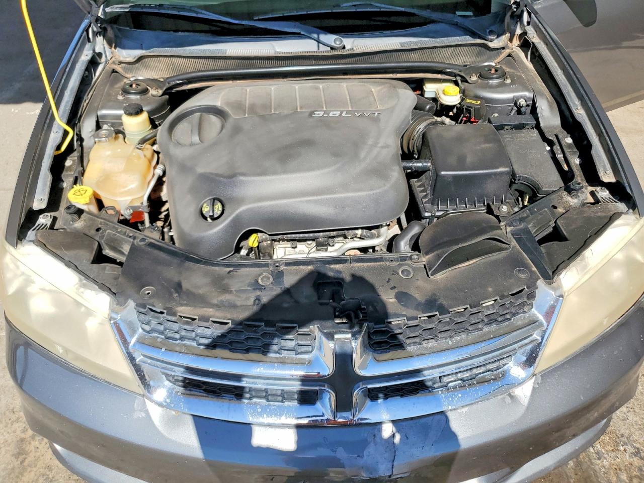 2012 Dodge Avenger Sxt Gray vin: 1C3CDZEG2CN121202