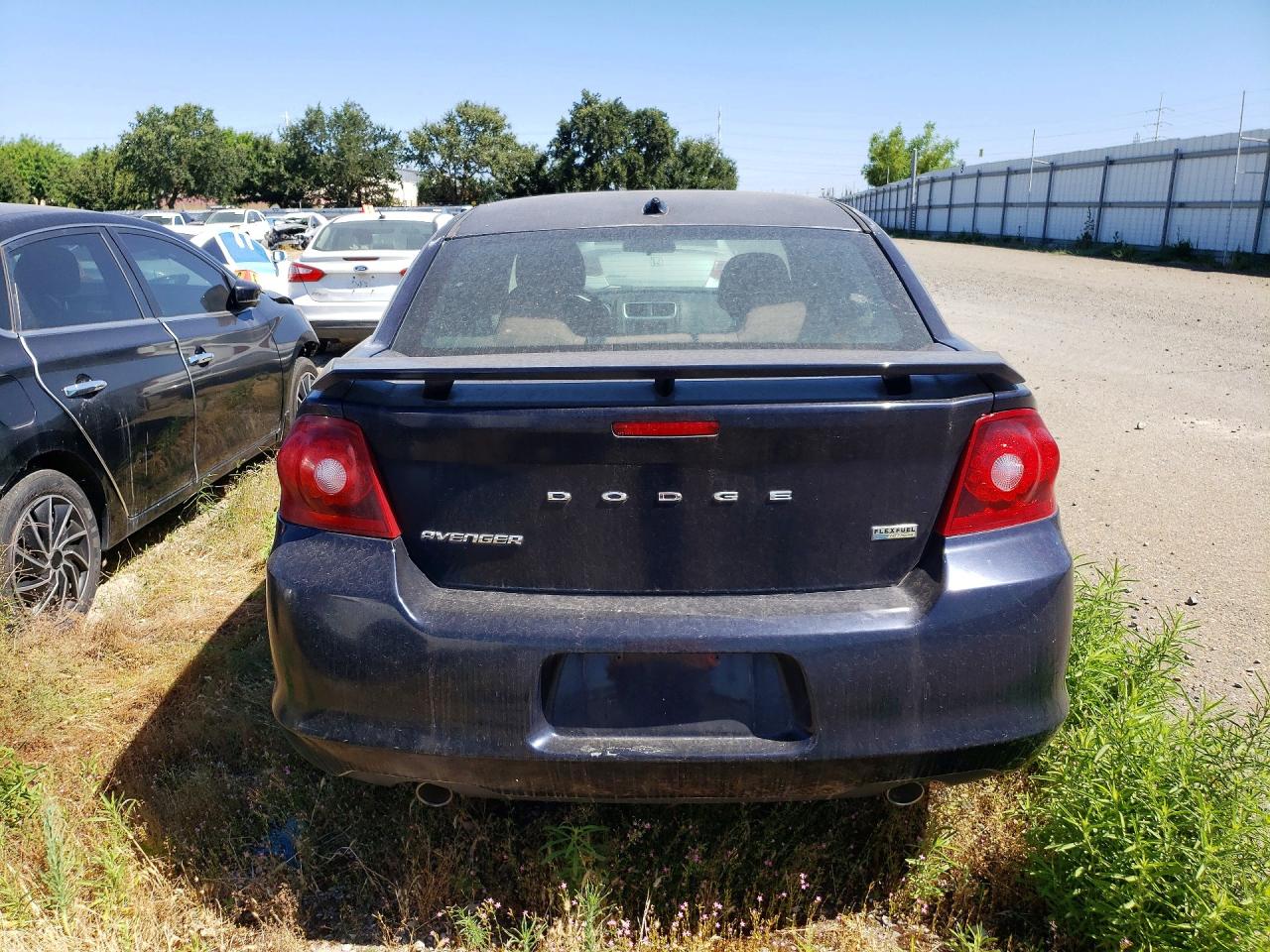 2012 Dodge Avenger Sxt Синий vin: 1C3CDZEG9CN309814