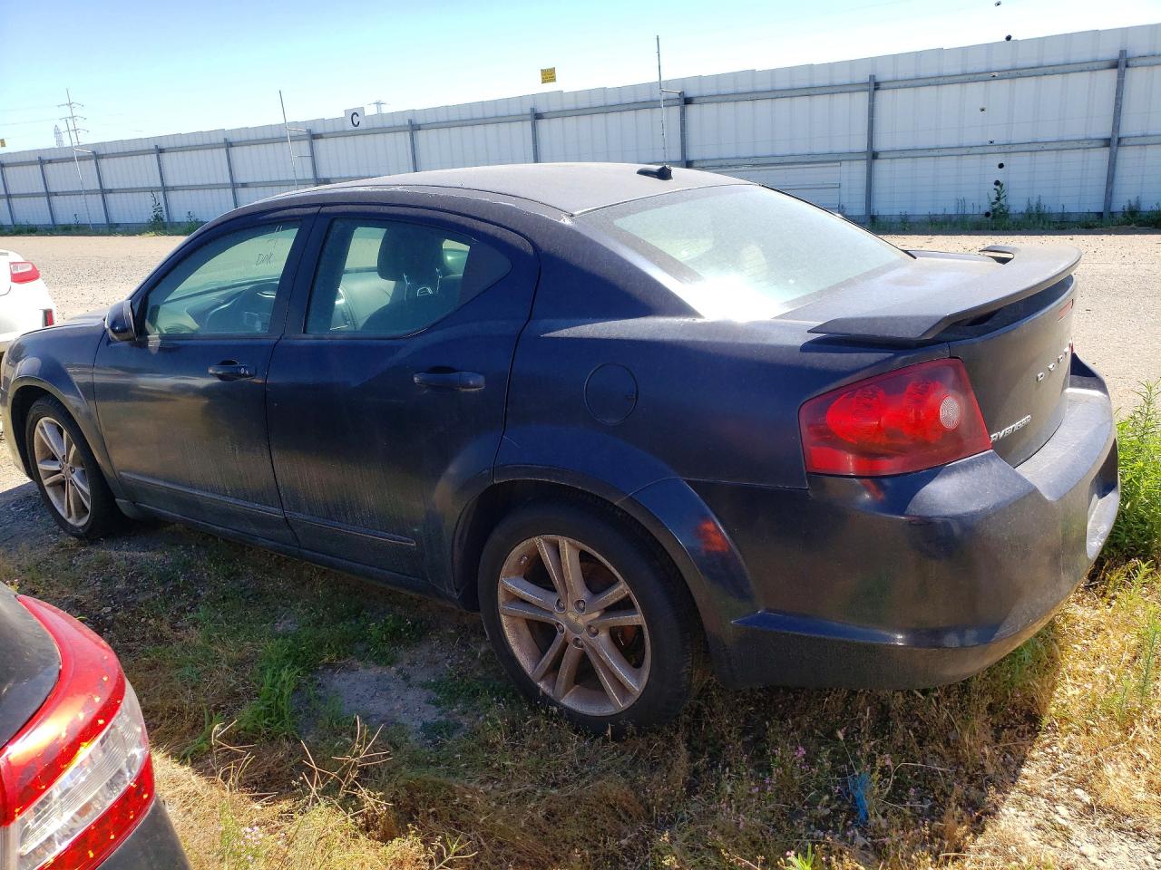 2012 Dodge Avenger Sxt Синий vin: 1C3CDZEG9CN309814
