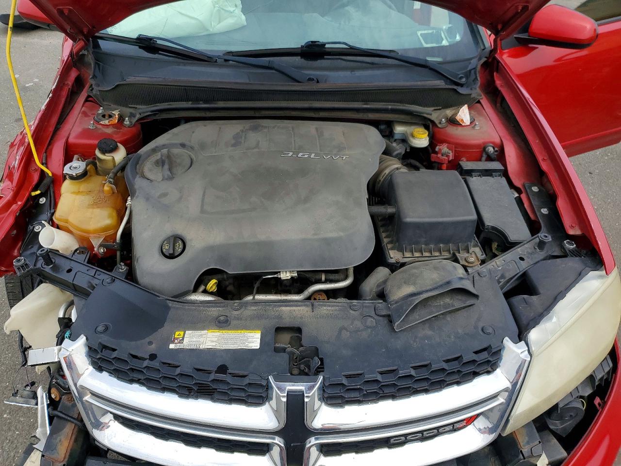 2012 Dodge Avenger Sxt Red vin: 1C3CDZEG9CN310123