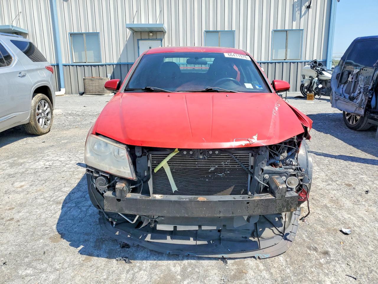 2012 Dodge Avenger Sxt Red vin: 1C3CDZEGXCN293588