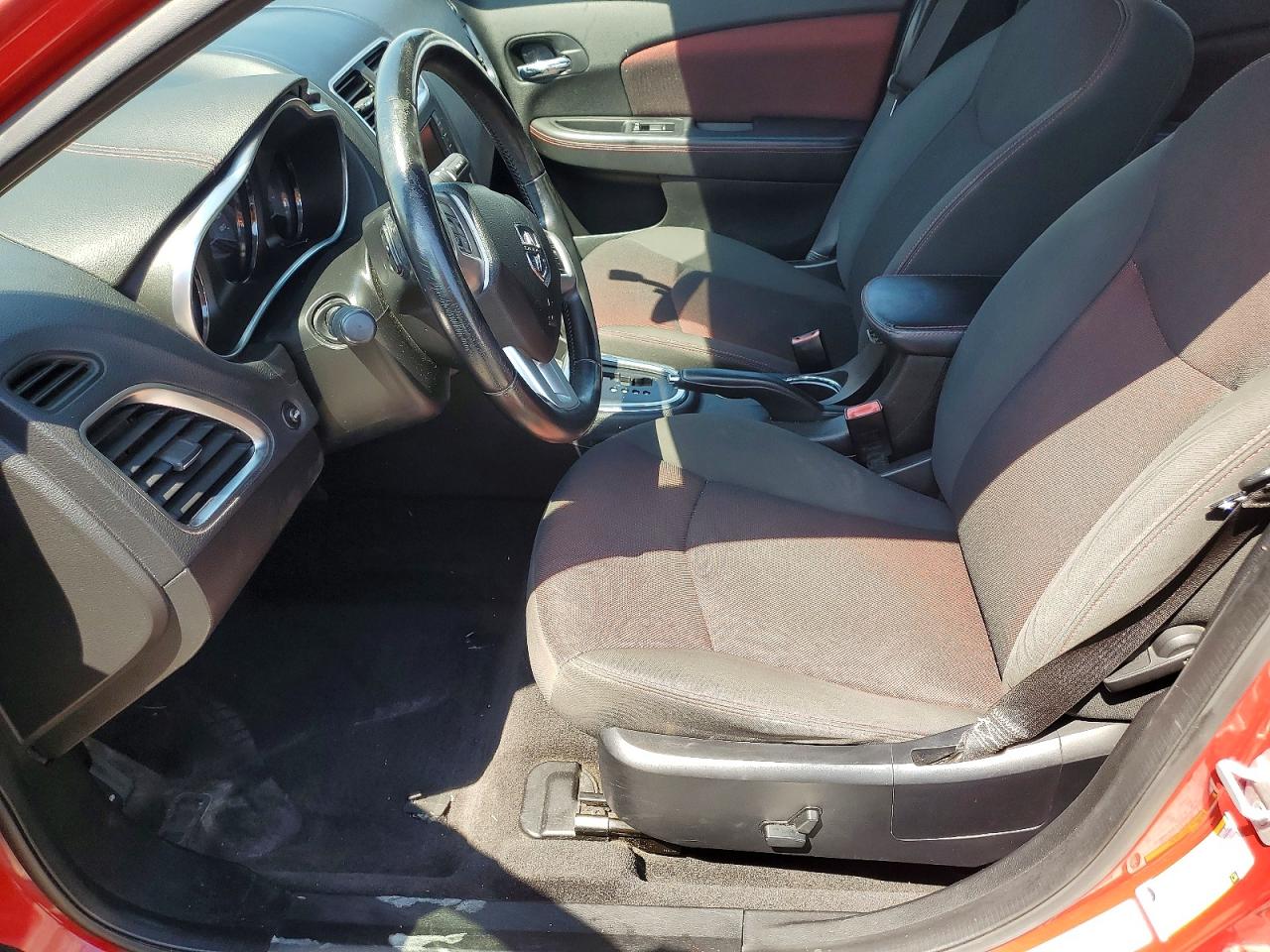 2012 Dodge Avenger Sxt Red vin: 1C3CDZEGXCN293588