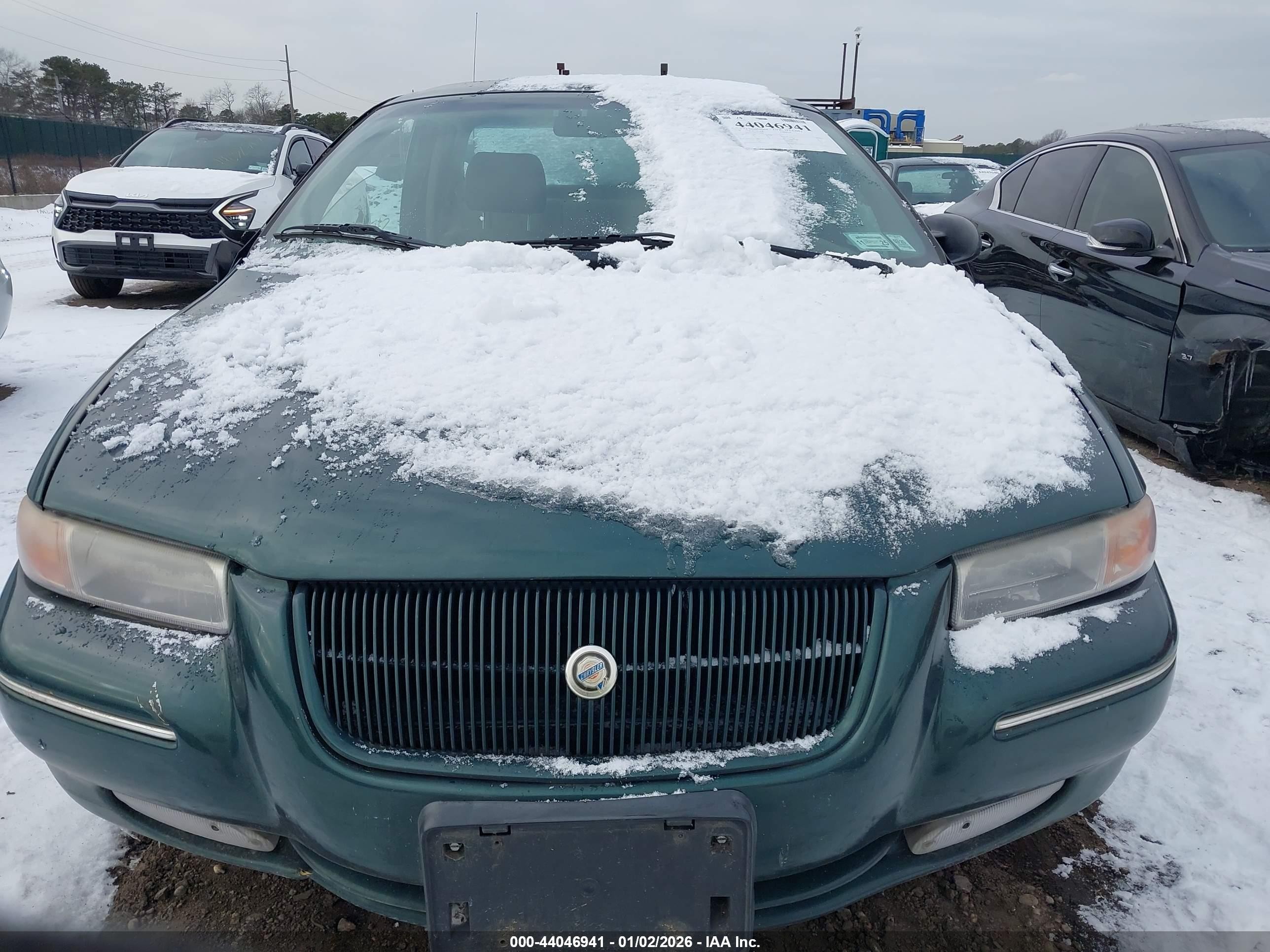 1998 Chrysler Cirrus Lxi Green vin: 1C3EJ56H1WN317086