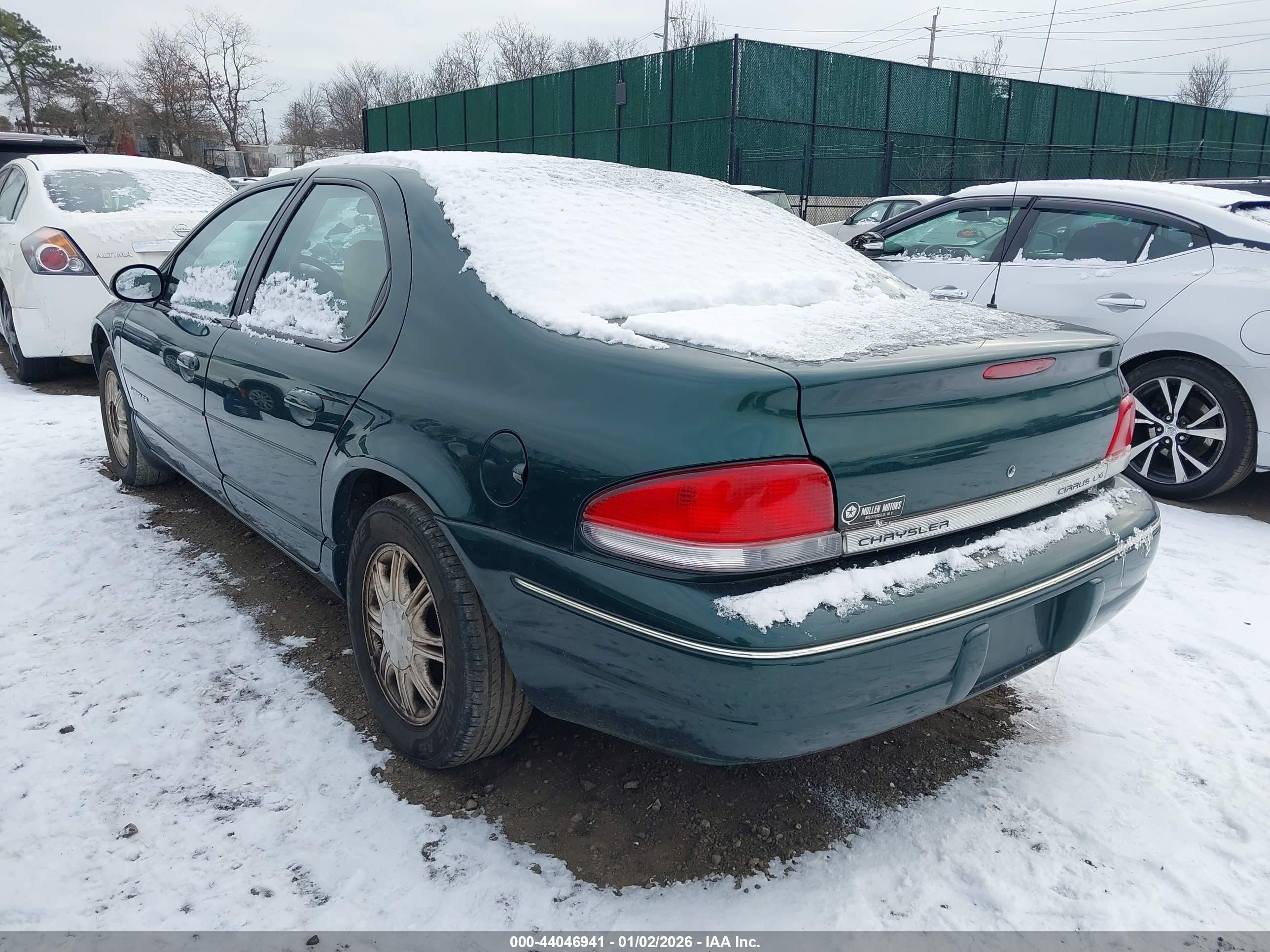 1998 Chrysler Cirrus Lxi Green vin: 1C3EJ56H1WN317086