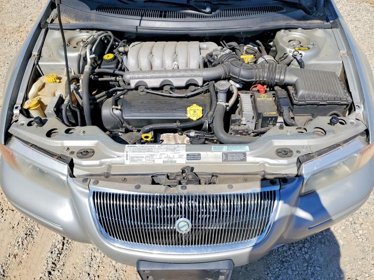 1997 Chrysler Cirrus Lx Серебряный vin: 1C3EJ56H5VN578364