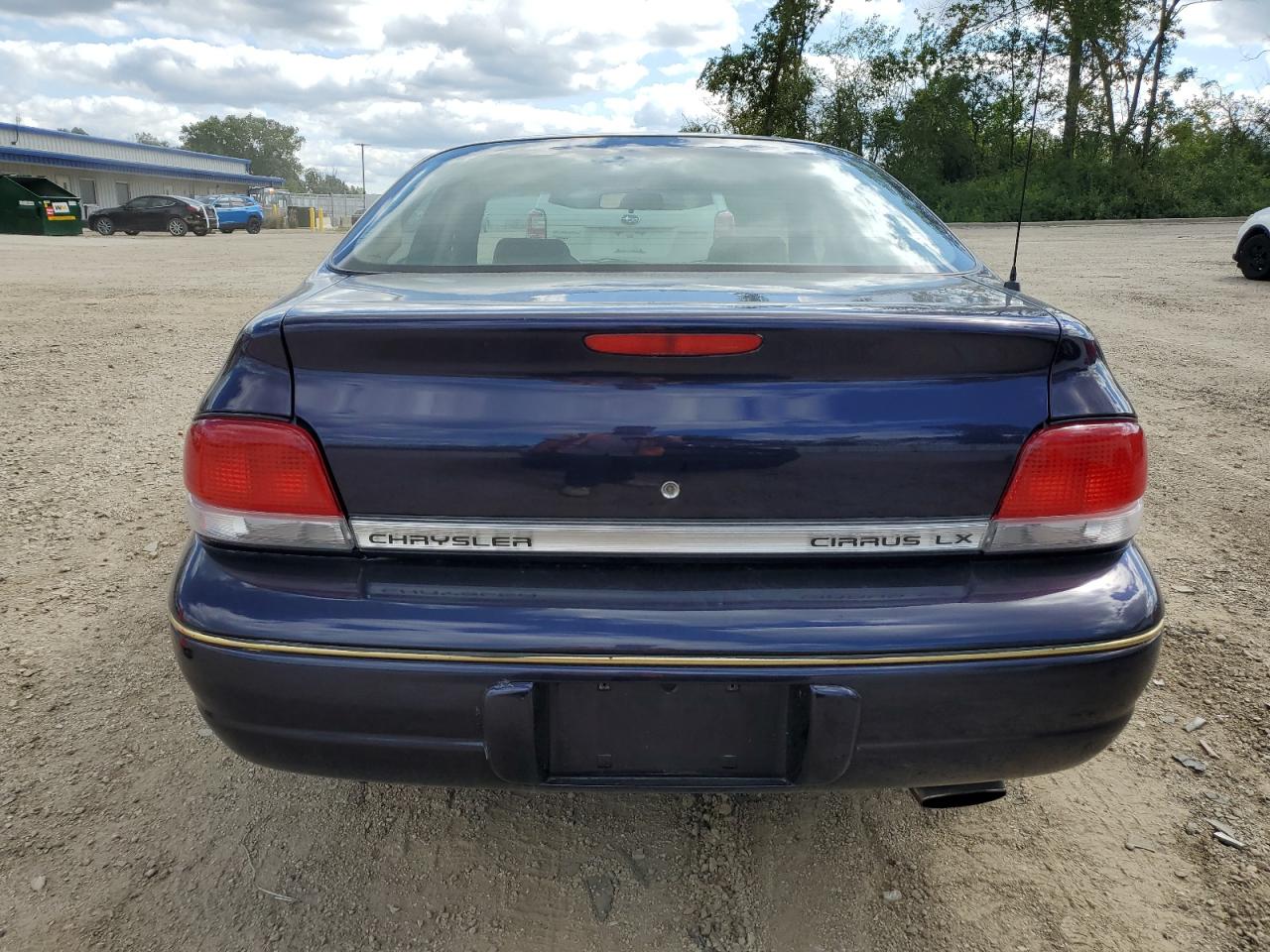 1997 Chrysler Cirrus Lx Синий vin: 1C3EJ56HXVN596875