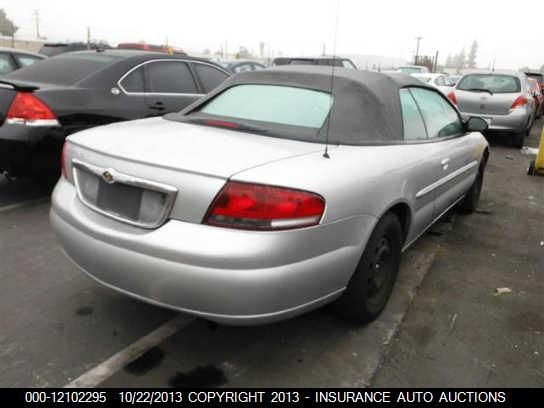 2005 Chrysler Sebring Convertible vin: 1C3EL45R25N530545