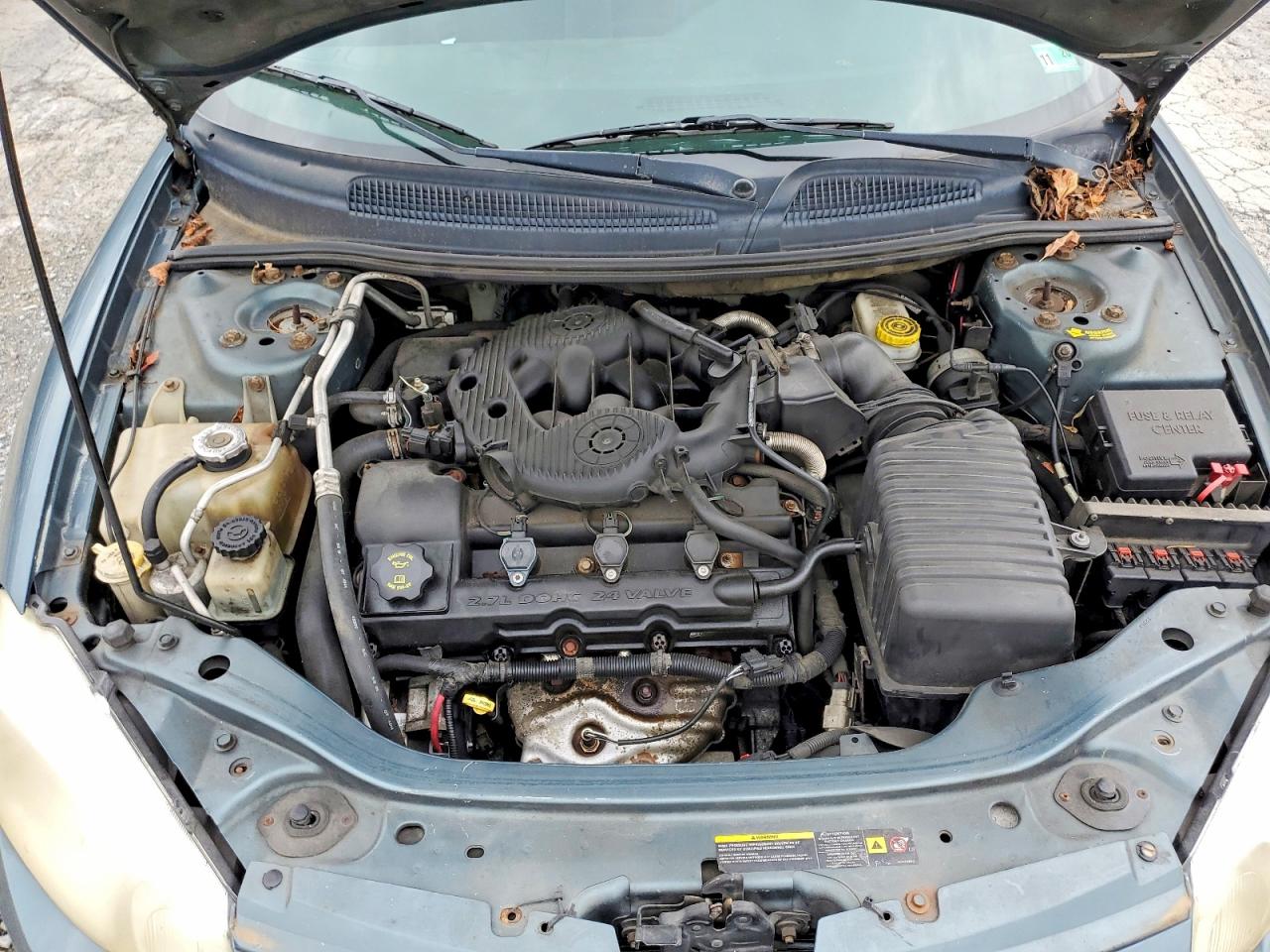 2006 Chrysler Sebring Blue vin: 1C3EL45R46N109542