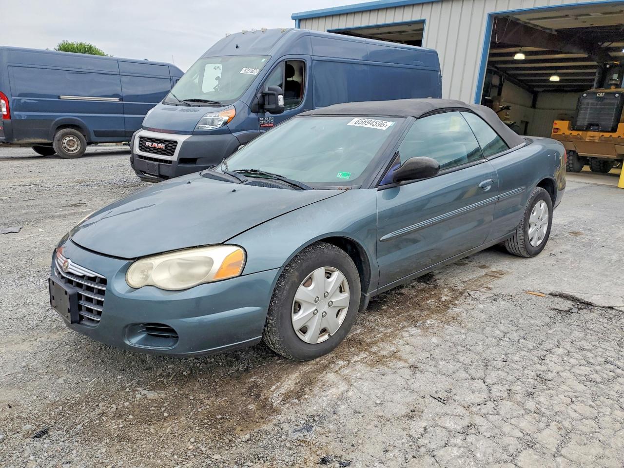 2006 Chrysler Sebring Blue vin: 1C3EL45R46N109542