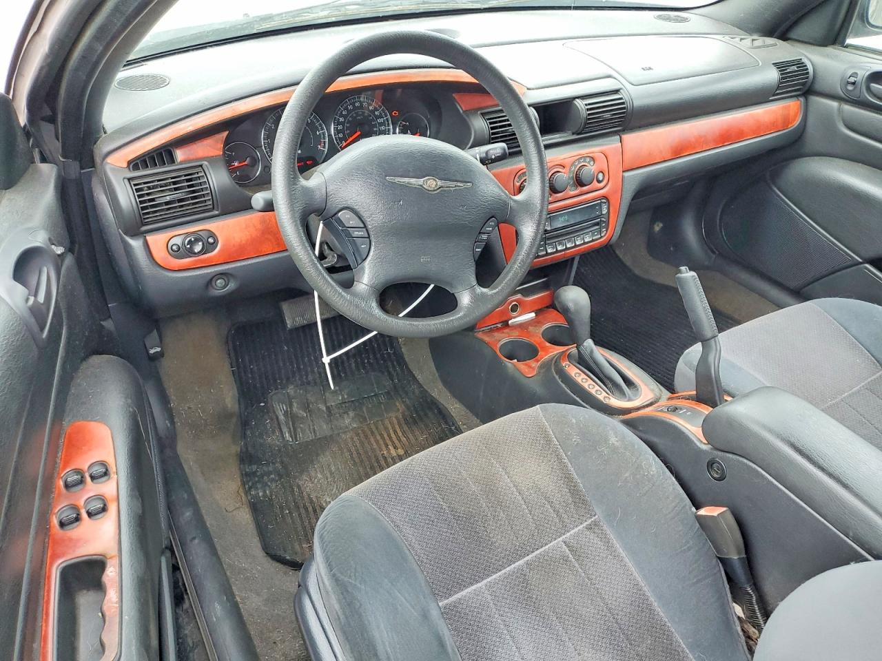 2006 Chrysler Sebring Blue vin: 1C3EL45R46N109542