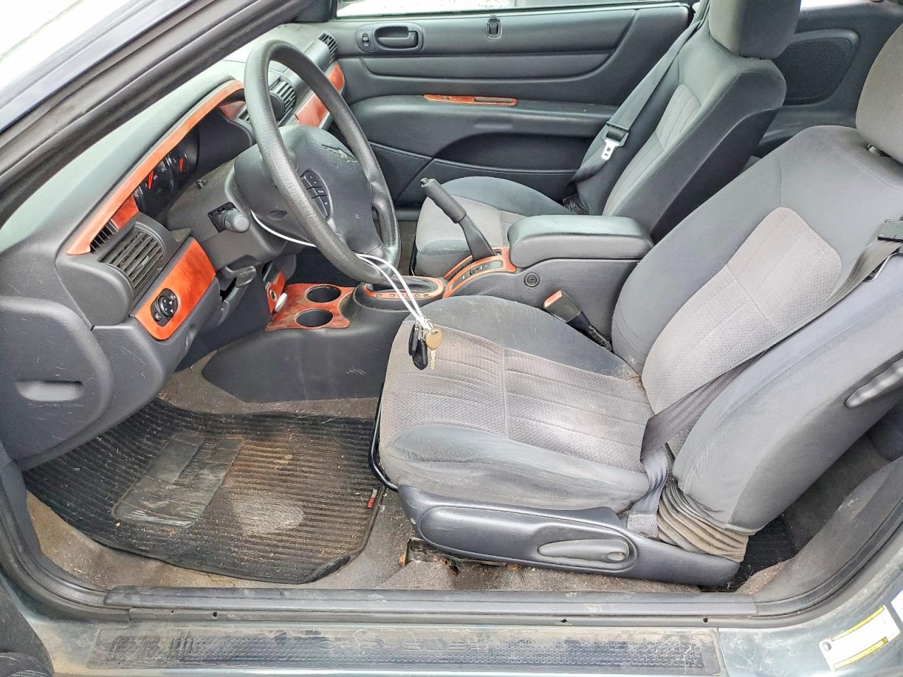 2006 Chrysler Sebring Blue vin: 1C3EL45R46N109542