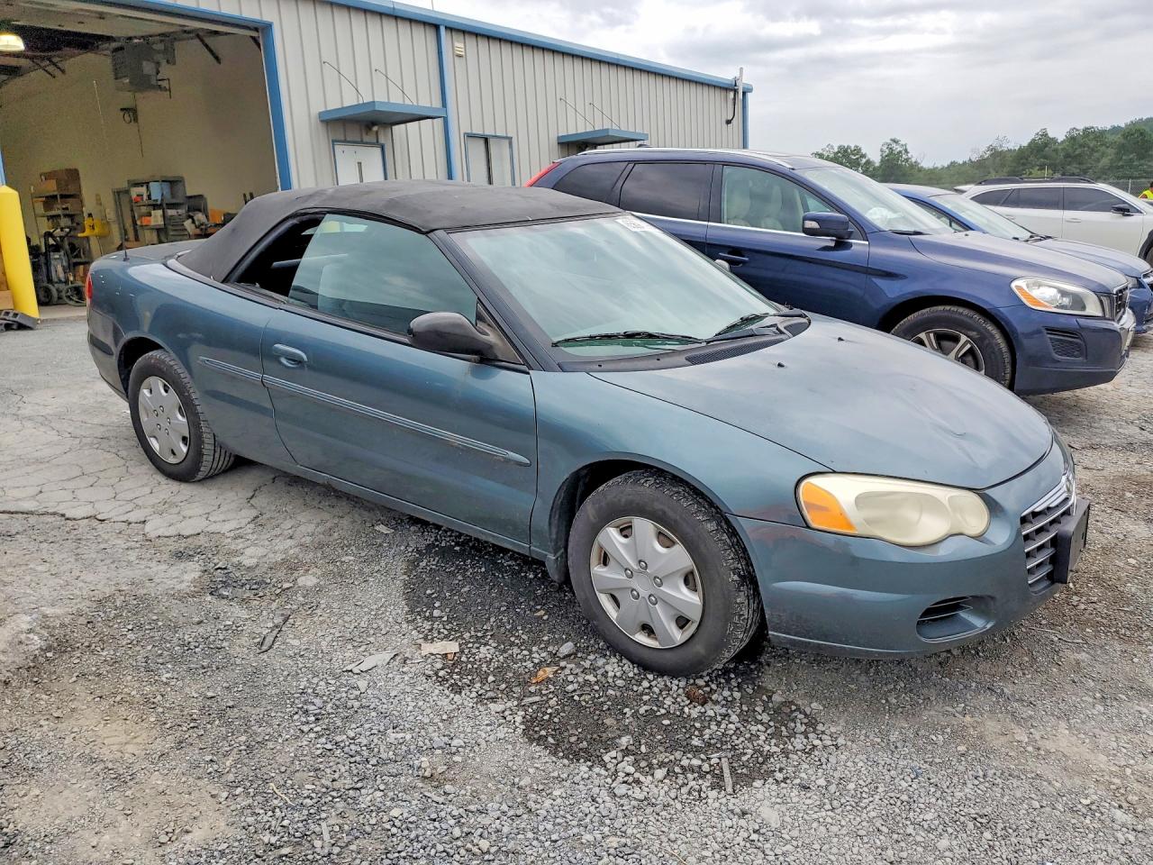 2006 Chrysler Sebring Blue vin: 1C3EL45R46N109542