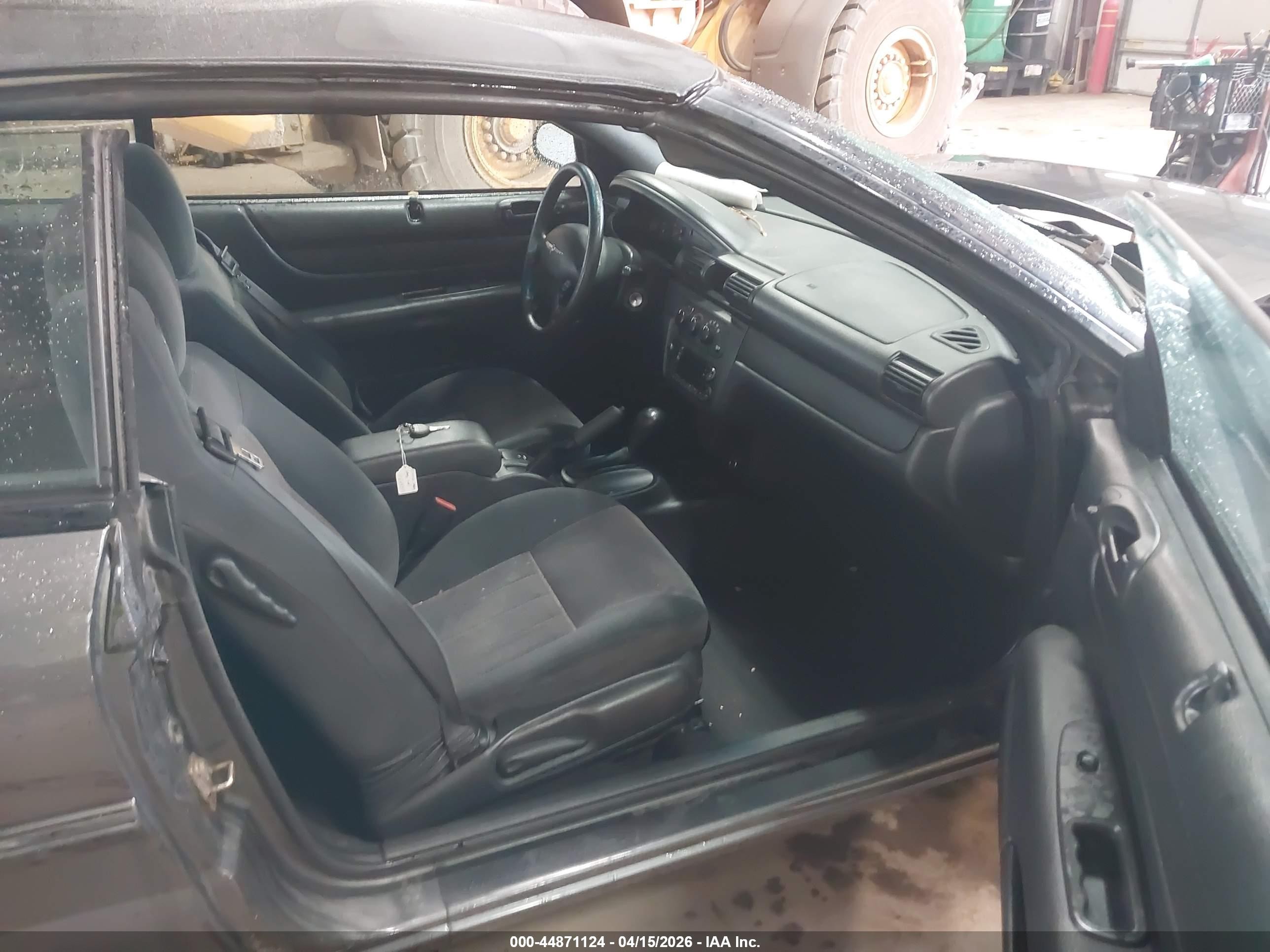 2005 Chrysler Sebring   Gray vin: 1C3EL45R55N649593