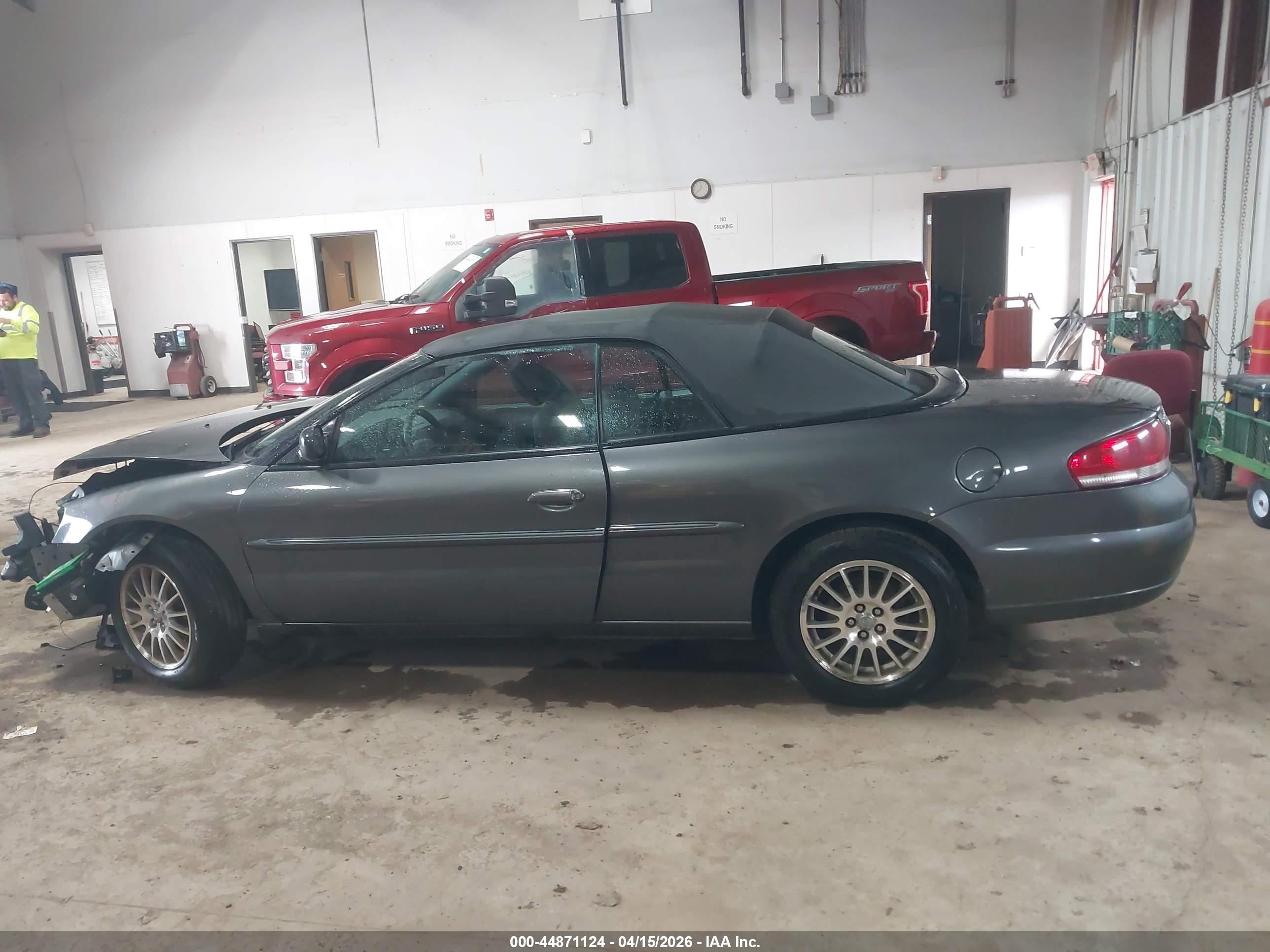 2005 Chrysler Sebring   Gray vin: 1C3EL45R55N649593