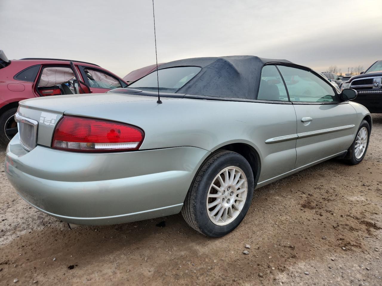 2006 Chrysler Sebring Green vin: 1C3EL45R56N260390