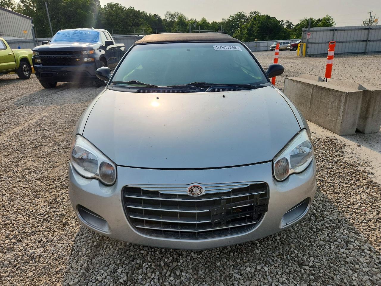 2004 Chrysler Sebring Lx Silver vin: 1C3EL45R64N167570