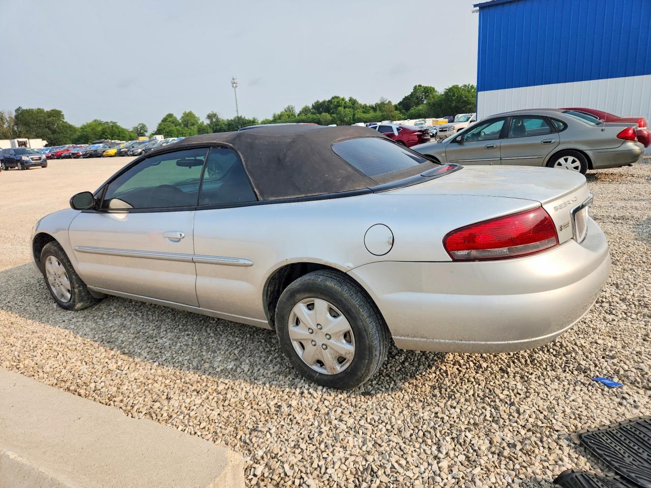 2004 Chrysler Sebring Lx Silver vin: 1C3EL45R64N167570