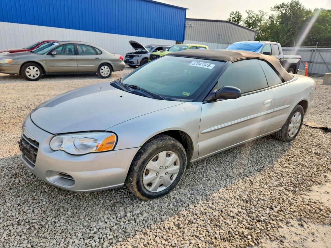 2004 Chrysler Sebring Lx Silver vin: 1C3EL45R64N167570