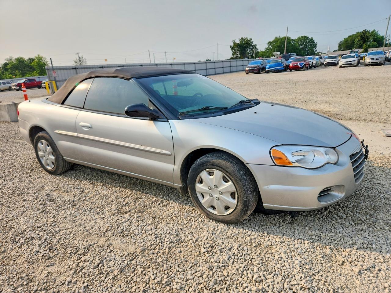 2004 Chrysler Sebring Lx Silver vin: 1C3EL45R64N167570