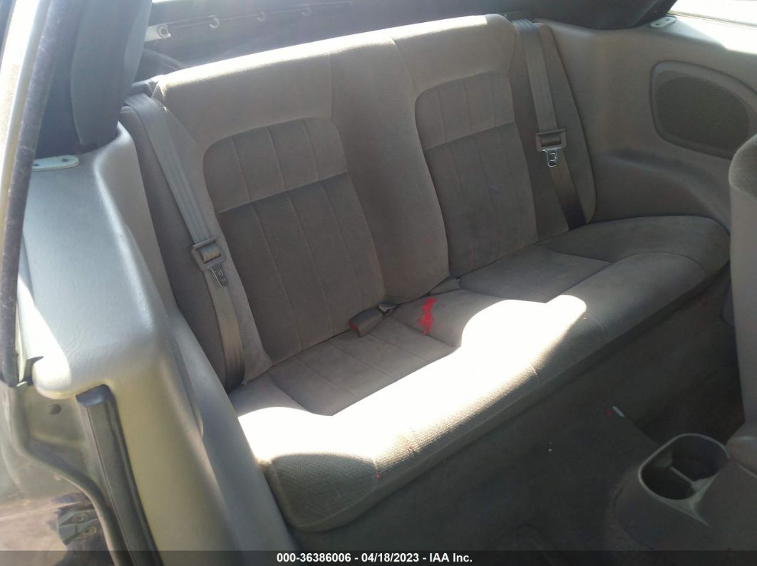 2001 Chrysler Sebring Lx Navy vin: 1C3EL45U81N605893