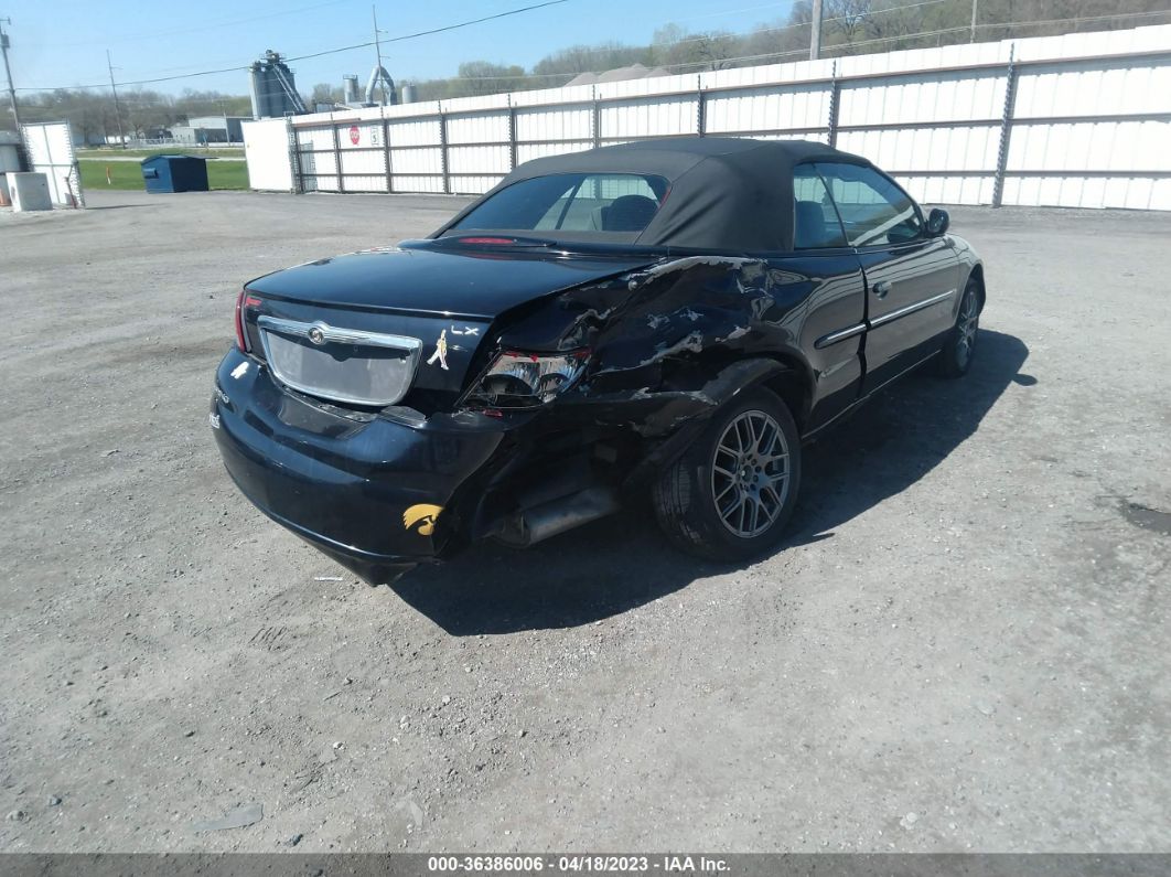 2001 Chrysler Sebring Lx Navy vin: 1C3EL45U81N605893