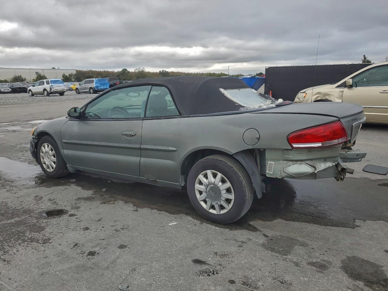 2006 Chrysler Sebring Green vin: 1C3EL45X16N103762