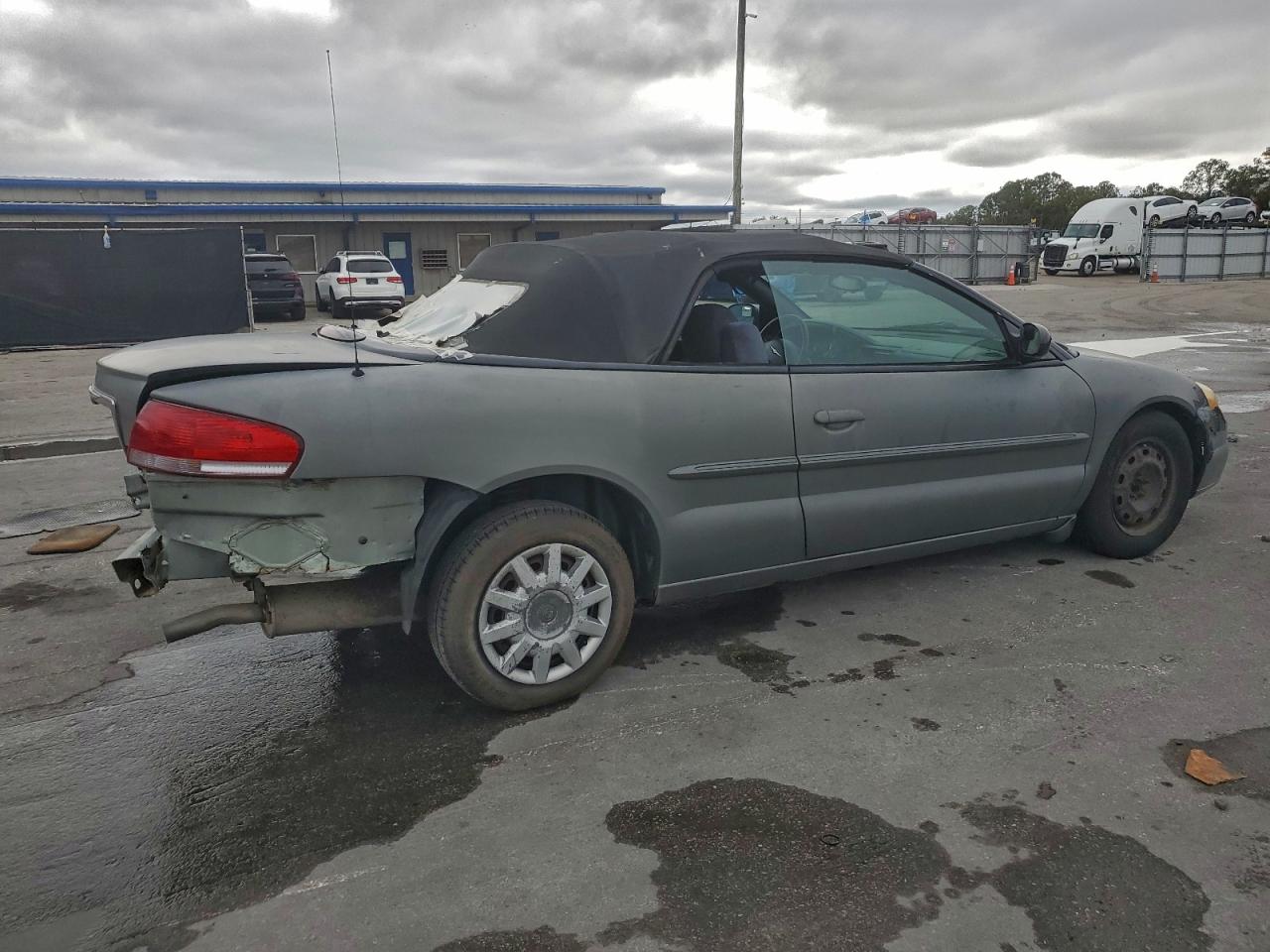 2006 Chrysler Sebring Green vin: 1C3EL45X16N103762