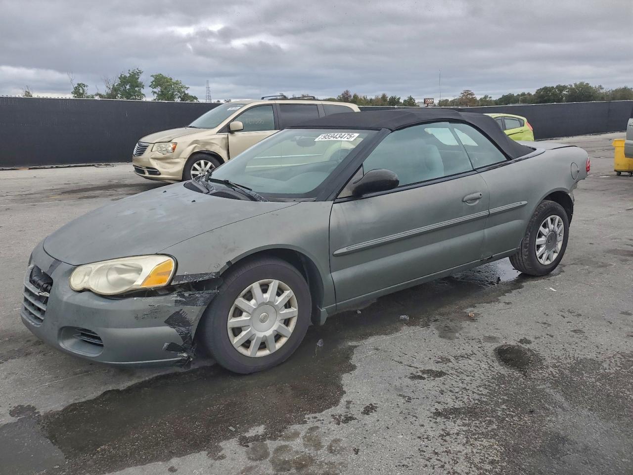 2006 Chrysler Sebring Green vin: 1C3EL45X16N103762