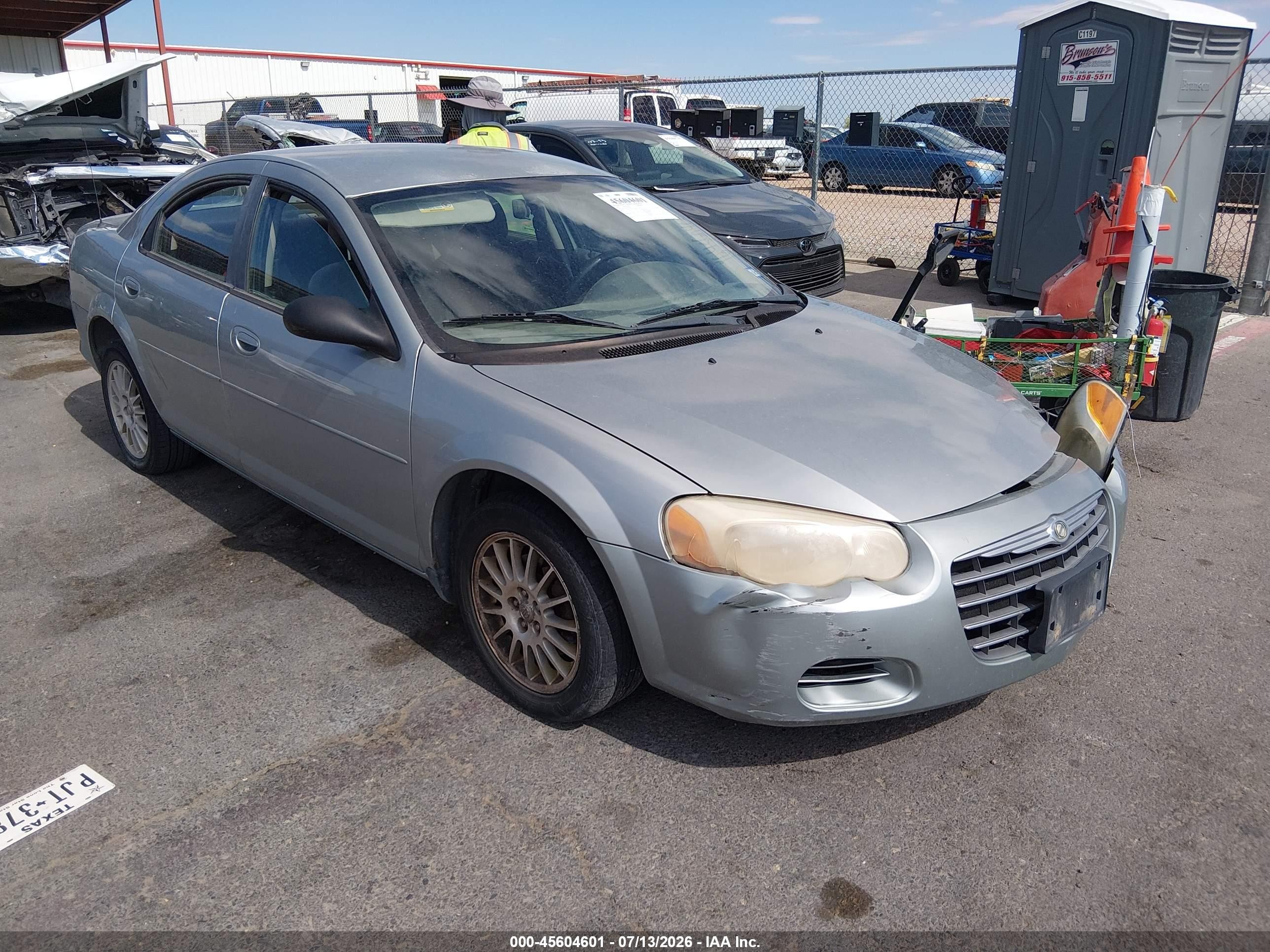 2005 Chrysler Sebring   Teal vin: 1C3EL46J45N571669