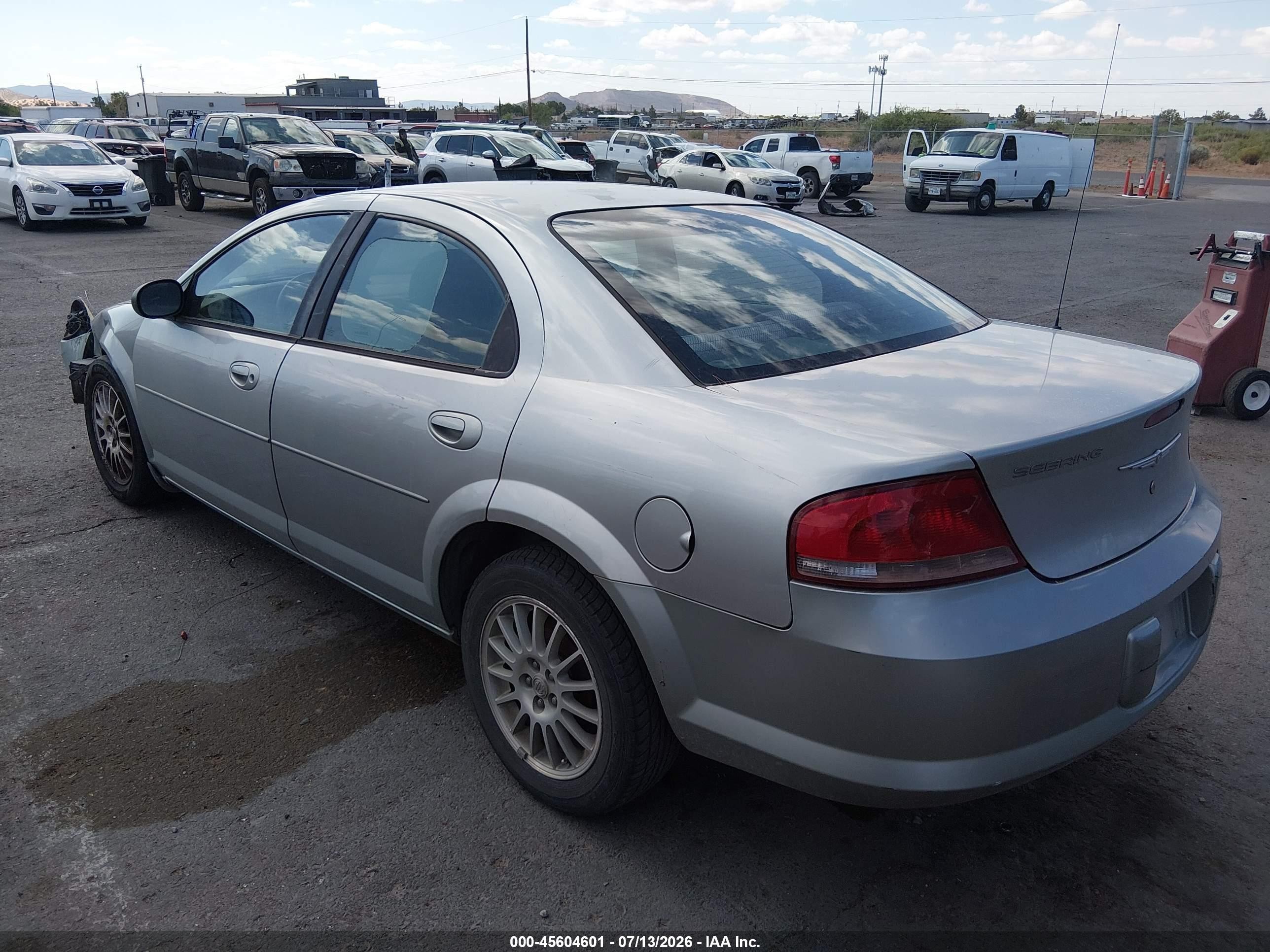 2005 Chrysler Sebring   Бирюзовый vin: 1C3EL46J45N571669