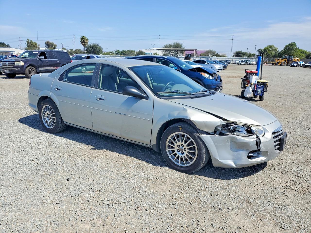 2005 Chrysler Sebring Silver vin: 1C3EL46J45N598614