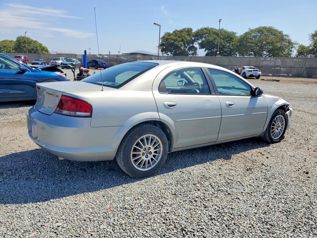2005 Chrysler Sebring Silver vin: 1C3EL46J45N598614