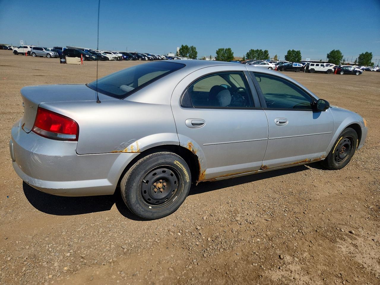2004 Chrysler Sebring Lx Silver vin: 1C3EL46R34N196541