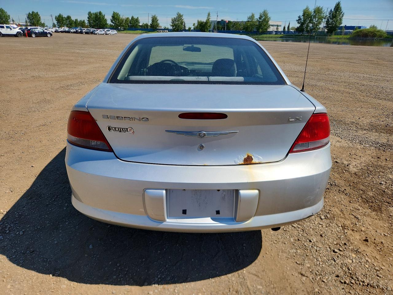 2004 Chrysler Sebring Lx Silver vin: 1C3EL46R34N196541