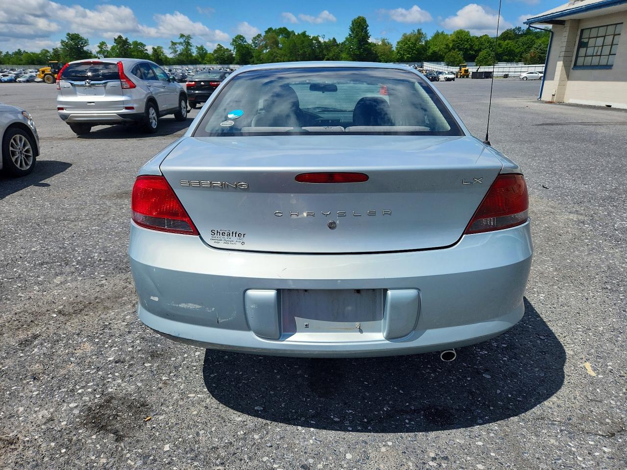 2002 Chrysler Sebring Lx Silver vin: 1C3EL46RX2N229872