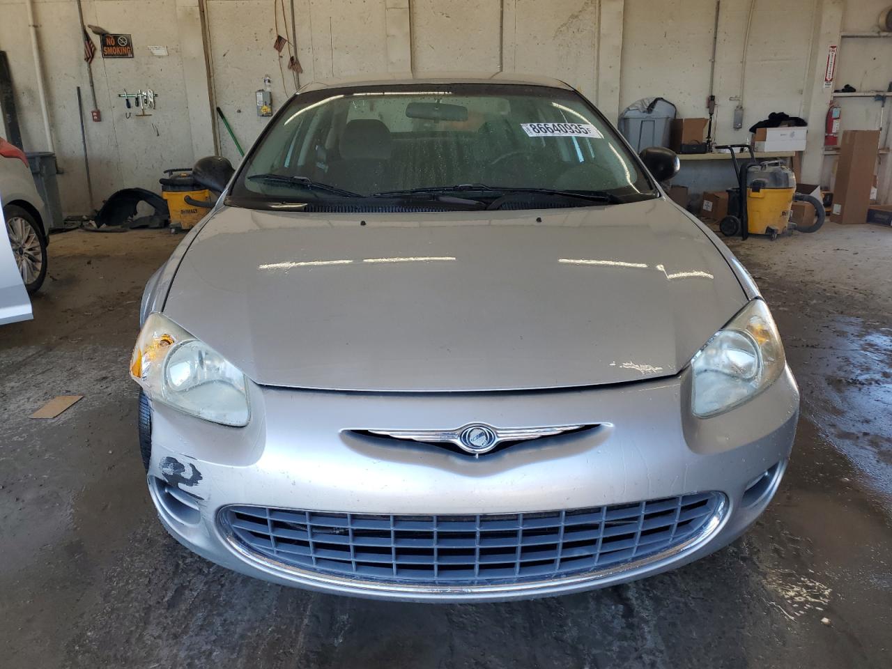 2001 Chrysler Sebring Lx Silver vin: 1C3EL46X21N567148