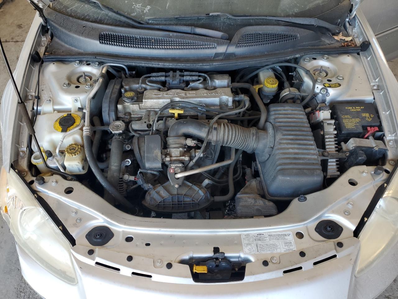 2001 Chrysler Sebring Lx Silver vin: 1C3EL46X21N567148