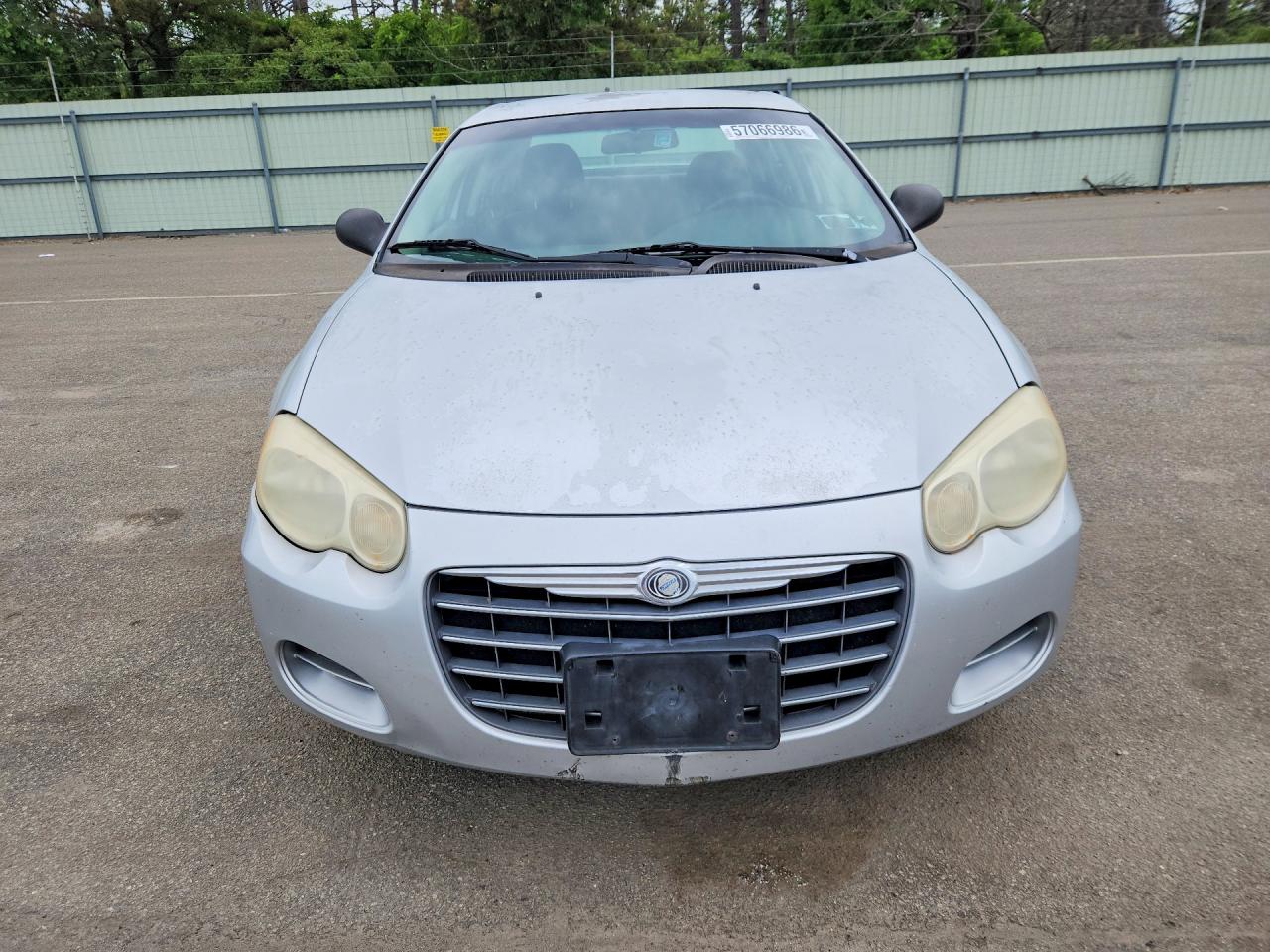 2004 Chrysler Sebring Lx Silver vin: 1C3EL46X24N289288