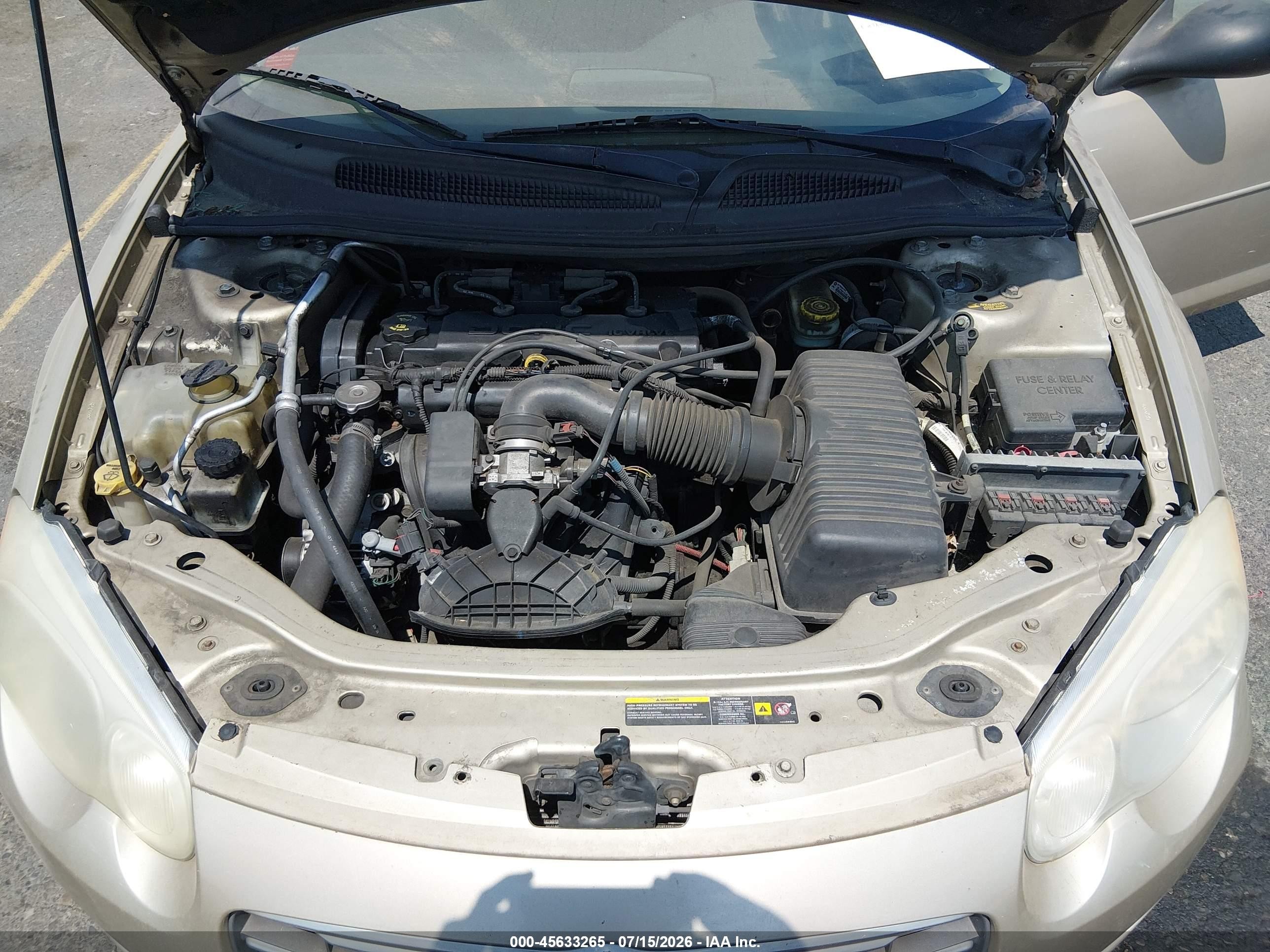 2006 Chrysler Sebring   Золотой vin: 1C3EL46X26N183863
